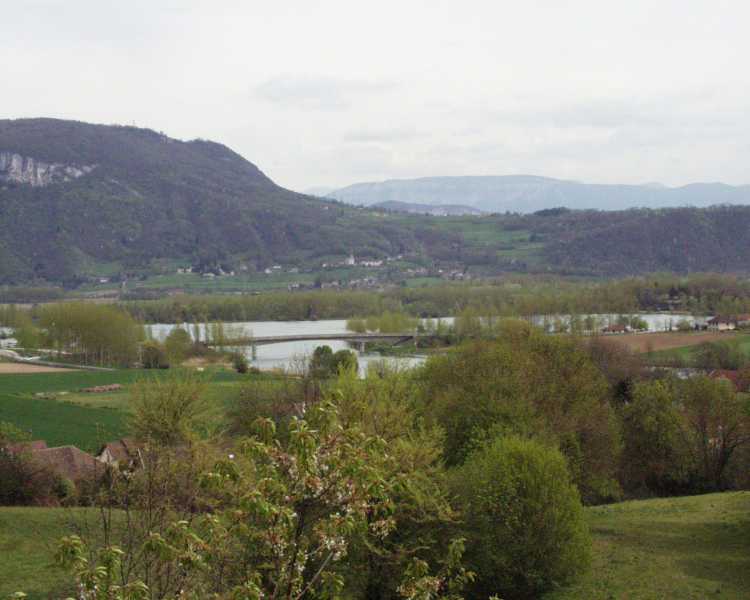 01 Plaine du Rhone de Bregnier Cordon Les Avenieres