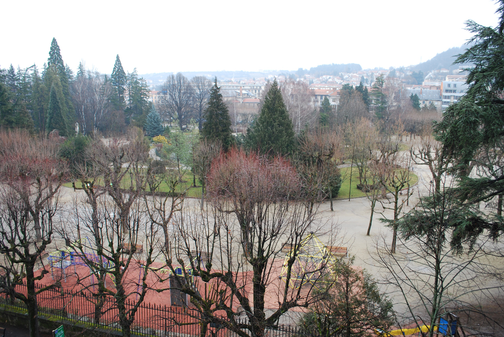 Jardin Henri Vinay en forme de 
