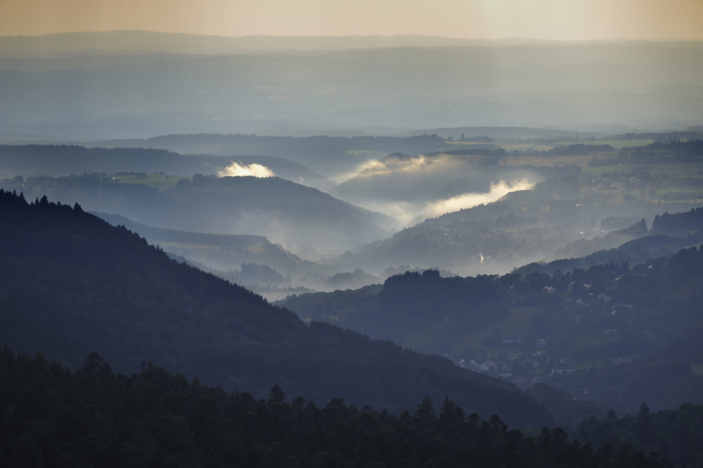 L'ambiance matinale sur les couzes