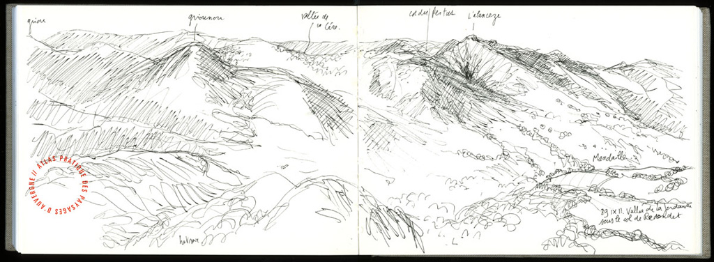 Haute vallée de la Jordanne, vue en montant au Pas-de-Peyrol