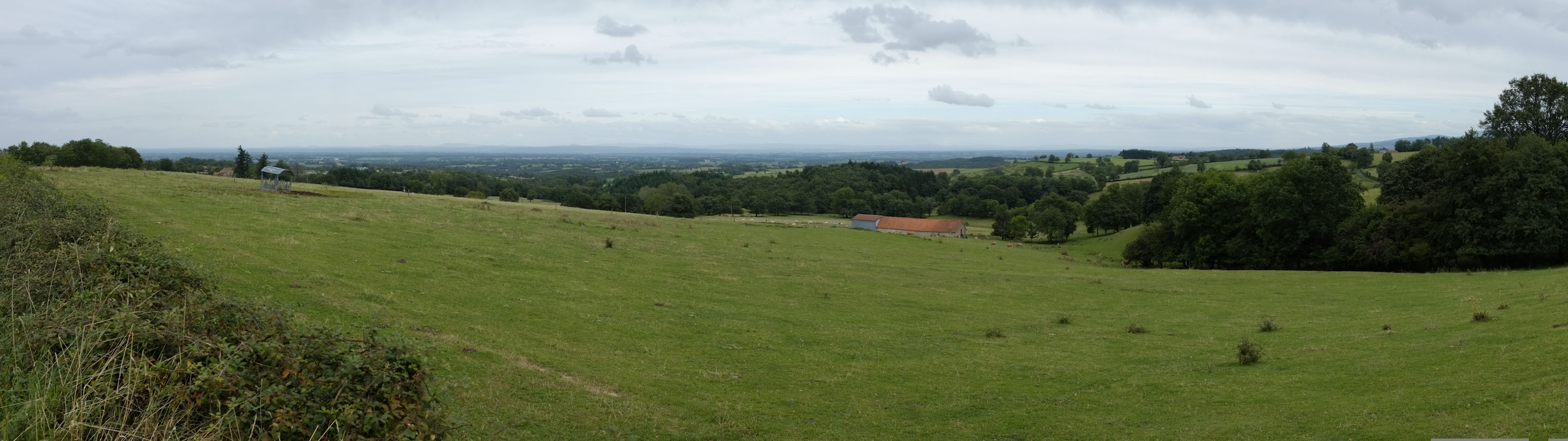 5-05 Bocage des Basses Marches du Bourbonnais / Depuis les collines de Barrais-Bussolles