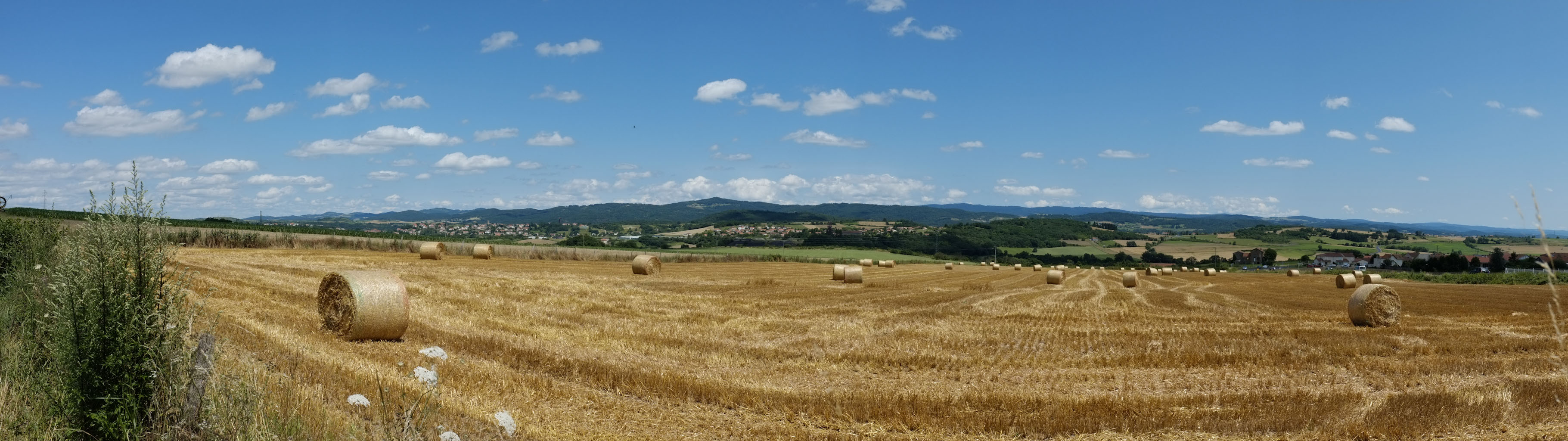 6-05 Limagnes du Brivadois / Après la moisson à Charbonnières-les-Mines