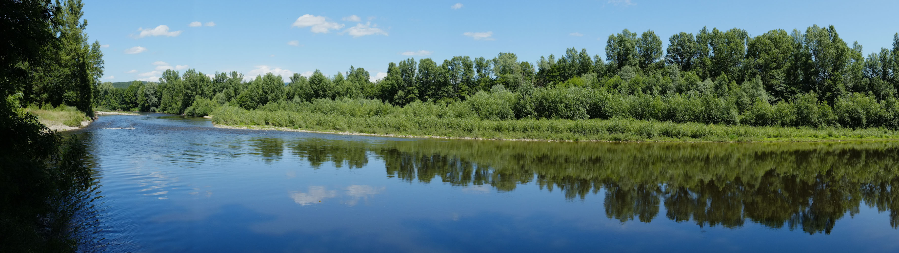 6-05 Limagnes du Brivadois / la rivière Allier et sa ripisylve en aval du pont de Lamothe