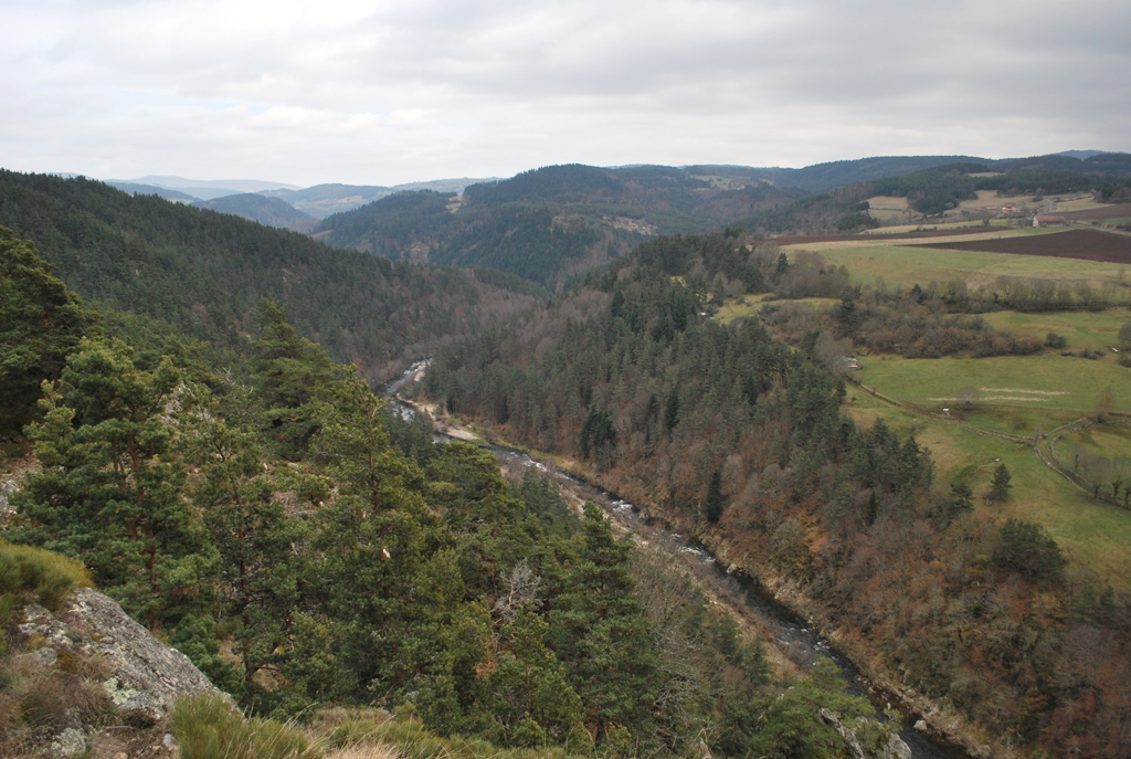 Gorges de la Loire entre Goudet et Arlempdes