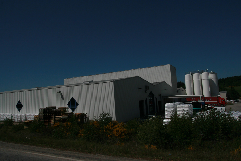 Usine de plastique à Sainte Sigolène