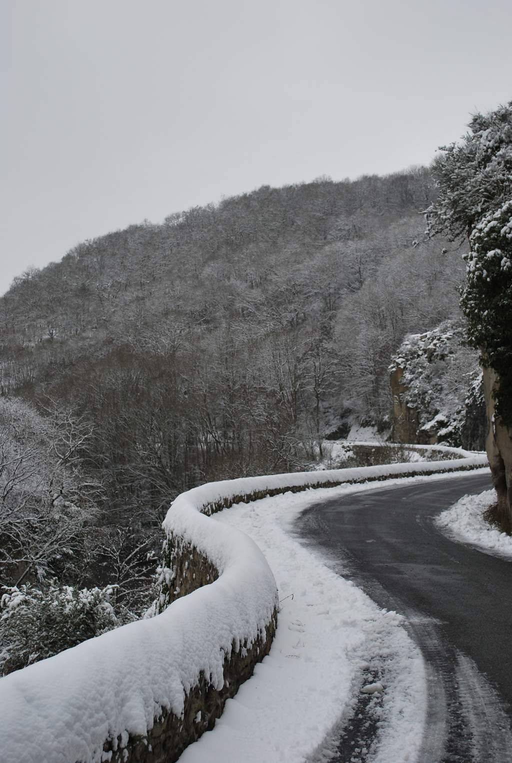 Route pittoresque des gorges de Chouvigny