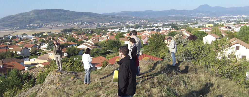 Sur les hauteurs de Cournon d'Auvergne