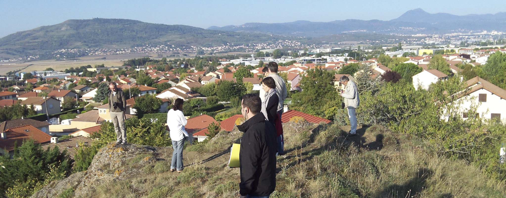 Sur les hauteurs de Cournon d'Auvergne