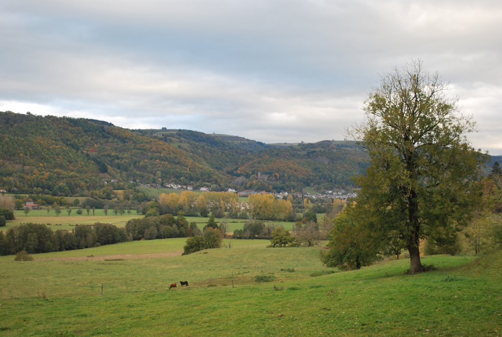 Juste en aval de Vic-sur-Cère