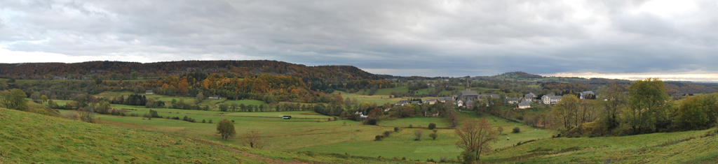 Depuis les hauts de Chastreix en direction de l'Artense