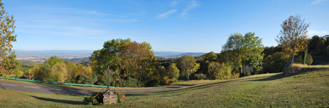 Belvédère sur la Limagne depuis Chanat-la-Mouteyre