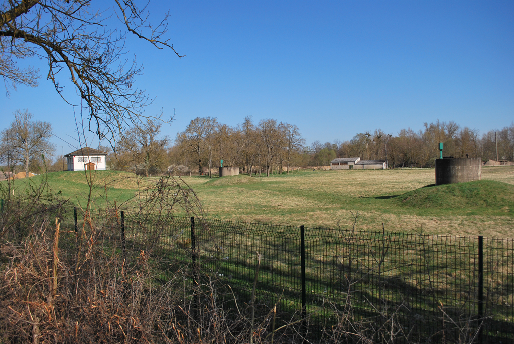 Zone de captage au bord de l'Allier à proximité du Veudre