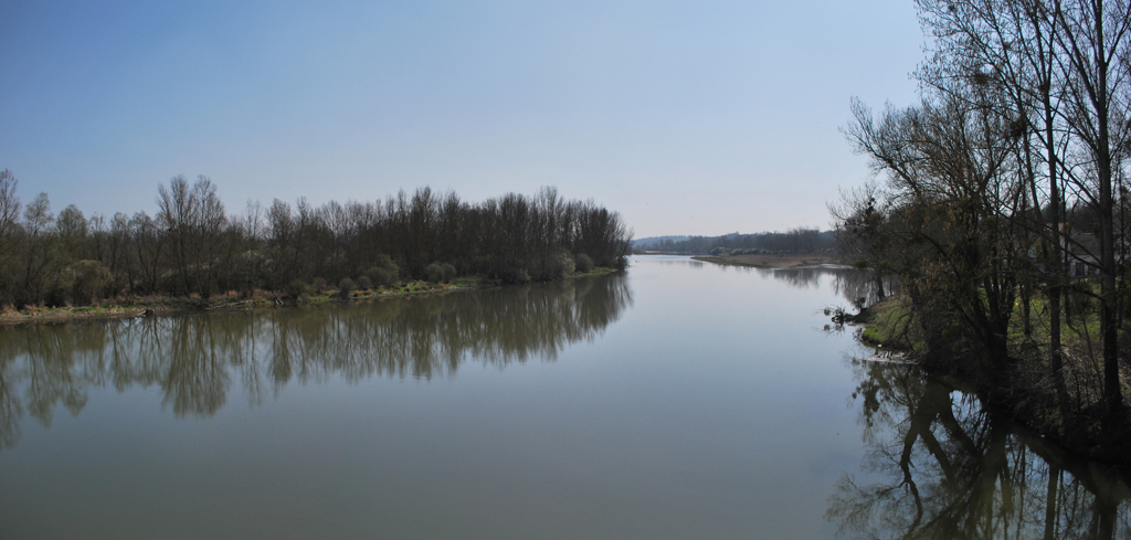 La Loire depuis le pont de Bonnand