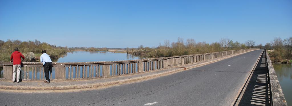 La Loire depuis le pont de Bonnand