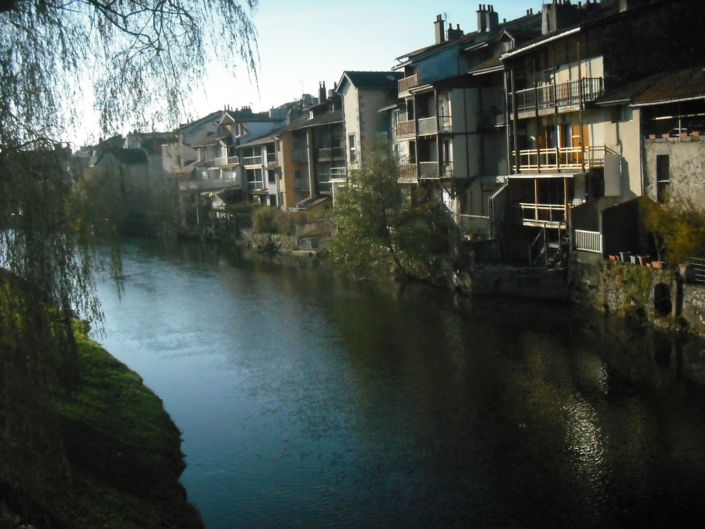 La Jordanne depuis le pont du Buis 