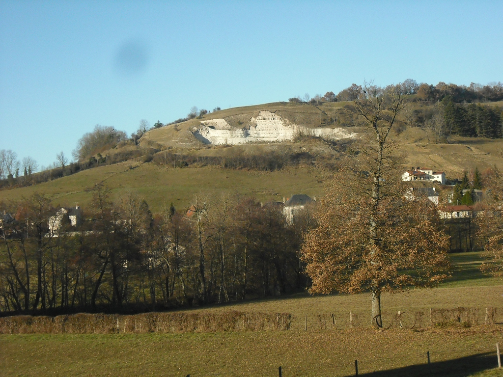 Butte calcaire depuis Arpajon