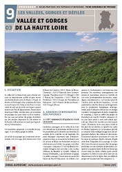 Fiche imprimable 9.03 Vallée et gorges de la Haute-Loire