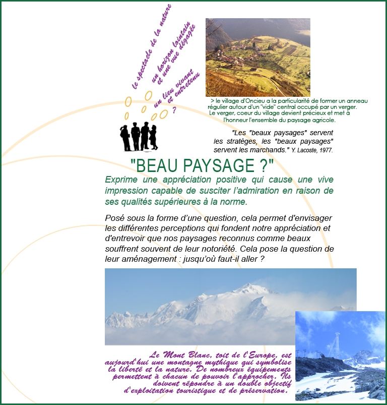 Beau paysage