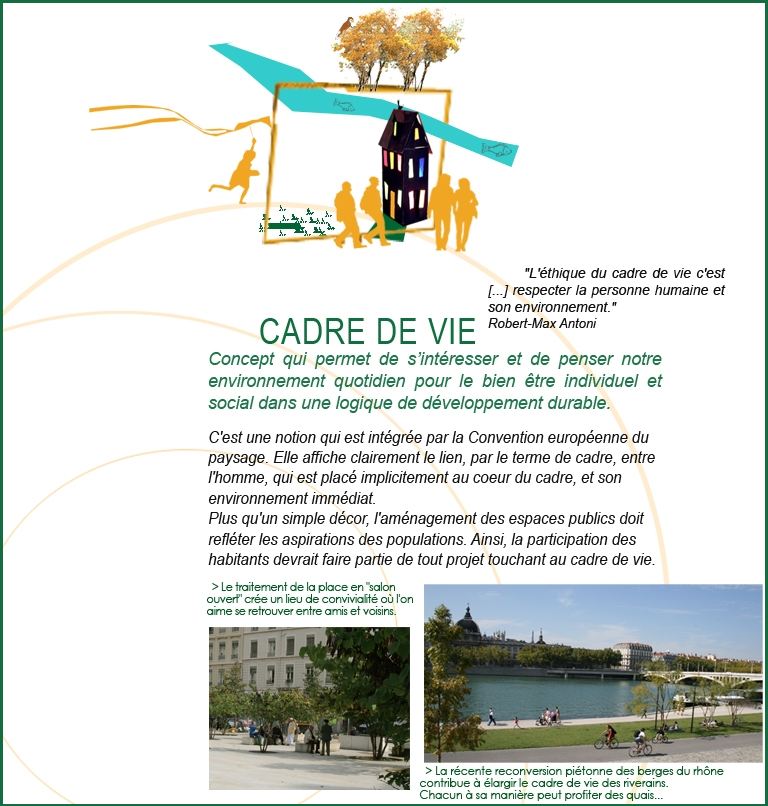 Cadre de vie