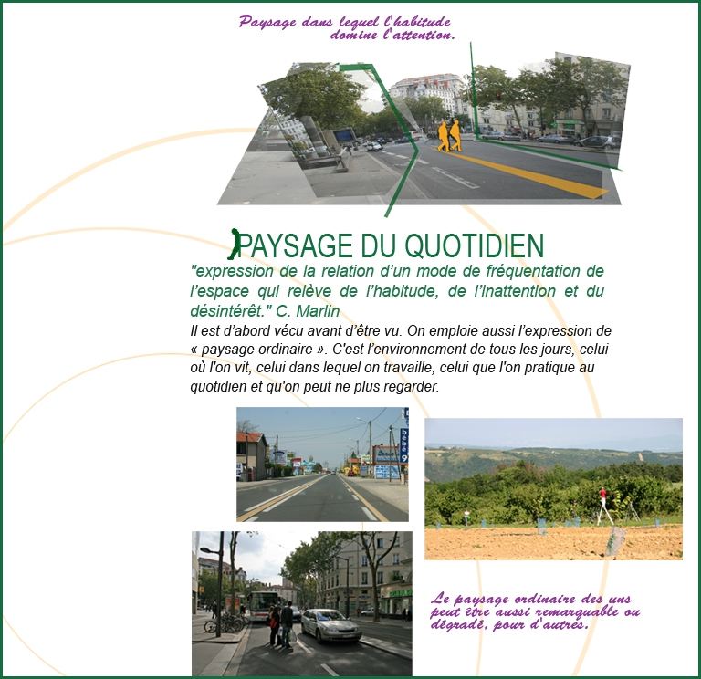 Paysage du quotidien